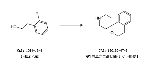 螺[異苯并二氫吡喃-1,4’-哌啶]的合成路線