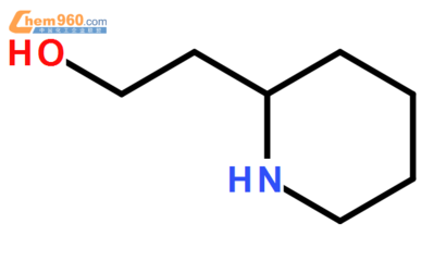 (S)-(-)-2-哌啶乙醇結構式