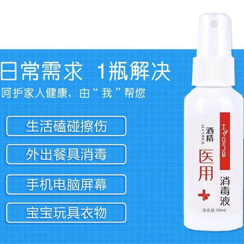醫用酒精消毒液乙醇噴霧 隨身免洗75 便攜式家用室內殺菌預防感染