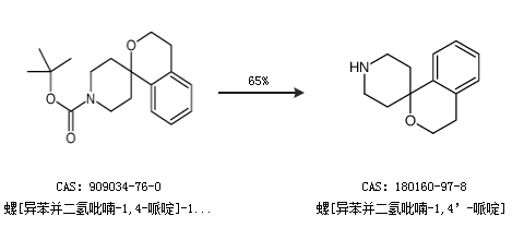 螺[異苯并二氫吡喃-1,4’-哌啶]的合成路線